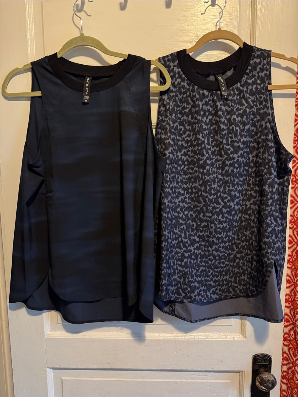 Athleta Sleeveless Tunic Tanks - Set of 2